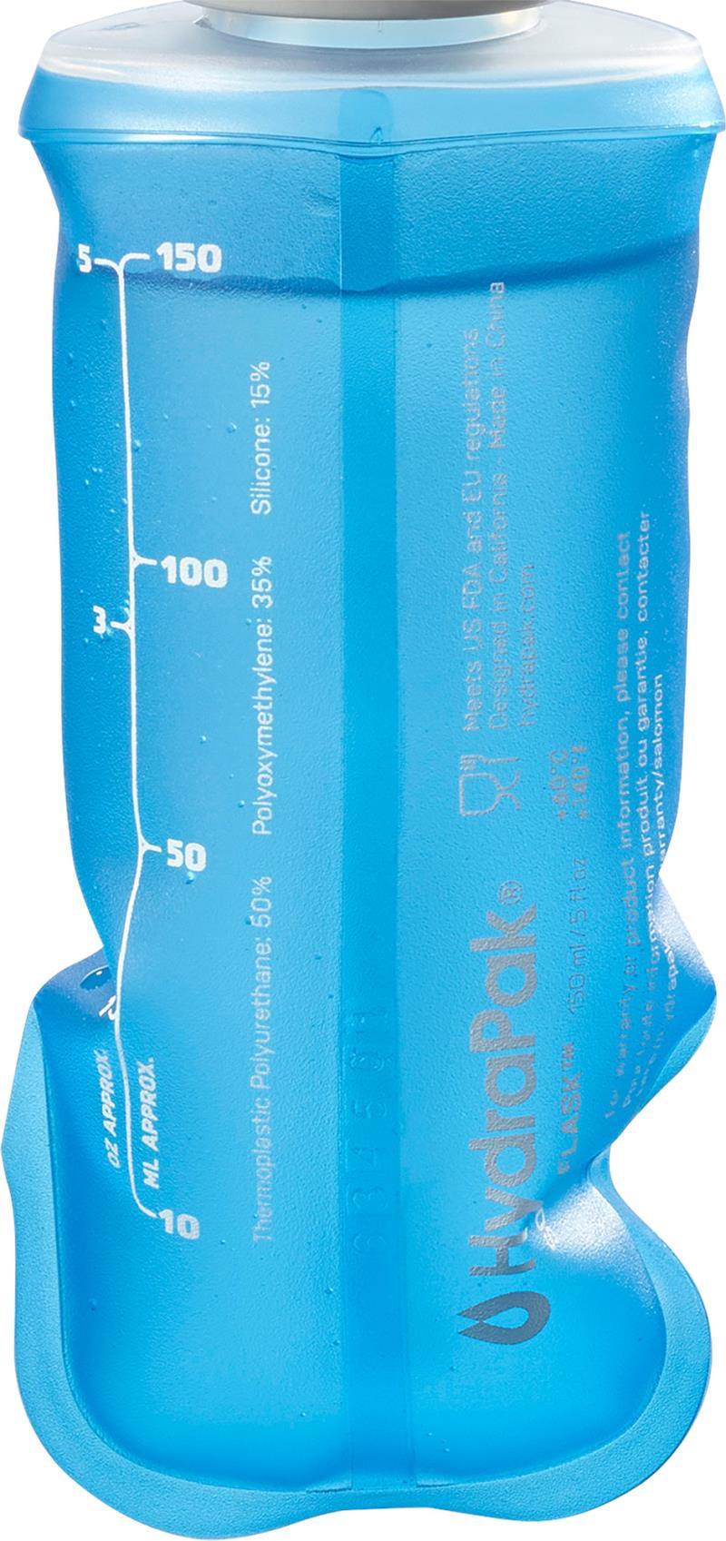 Soft Flask 150ml / 5oz 28 - Clear Blue 2