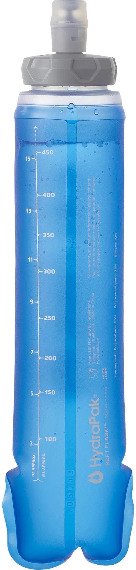 Soft Flask 500ml / 17oz STD 42 - Clear Blue 2