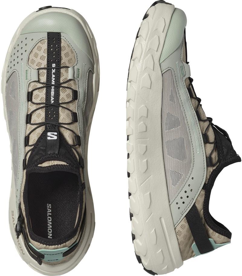 Solamphibian - Mens - desert tan / wrought iron / clearly aqua 1