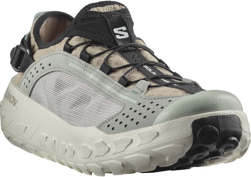 Solamphibian - Mens - desert tan / wrought iron / clearly aqua 1