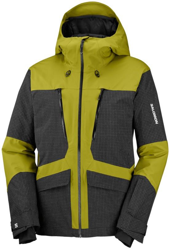 Spark Jacket - Mens - cardamon seed / deep black 1