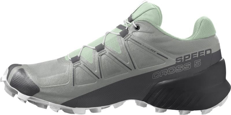 Speedcross 5 - Womens - wrought iron / spray / white 1