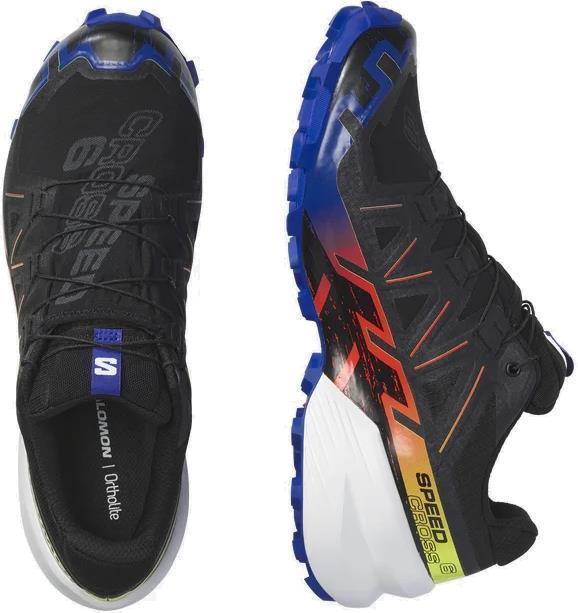 Speedcross 6 GTX - Unisex - Black / Surf The Web / Safety Yellow 2