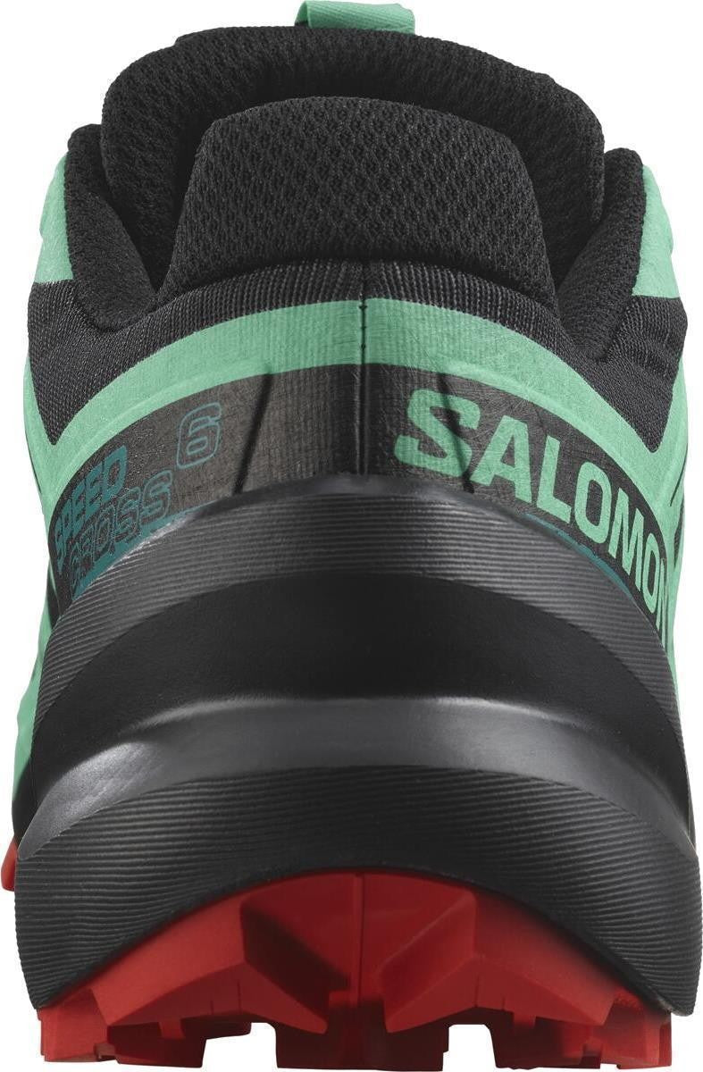 Speedcross 6 - Womens - black / biscay green / fiery red 1
