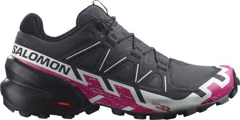 Speedcross 6 - Womens - ebony / white / very berry 1