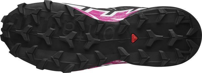 Speedcross 6 - Womens - ebony / white / very berry 1