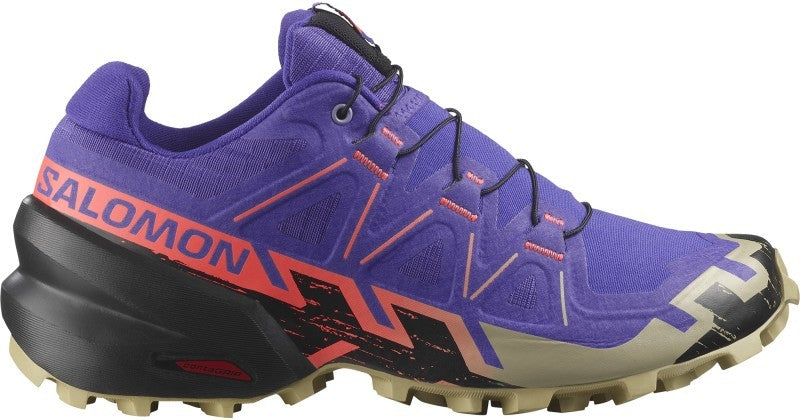 Speedcross 6 - Womens - liberty / black / neon flame 1