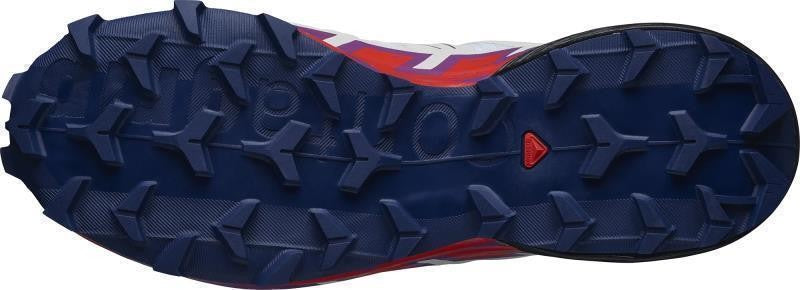 Speedcross 6 - Womens - white / sparkling grape / fiery red 1