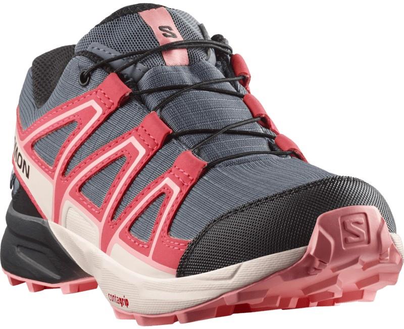 Speedcross WTPF - Junior - grisaille / hushed violet / rouge red 1