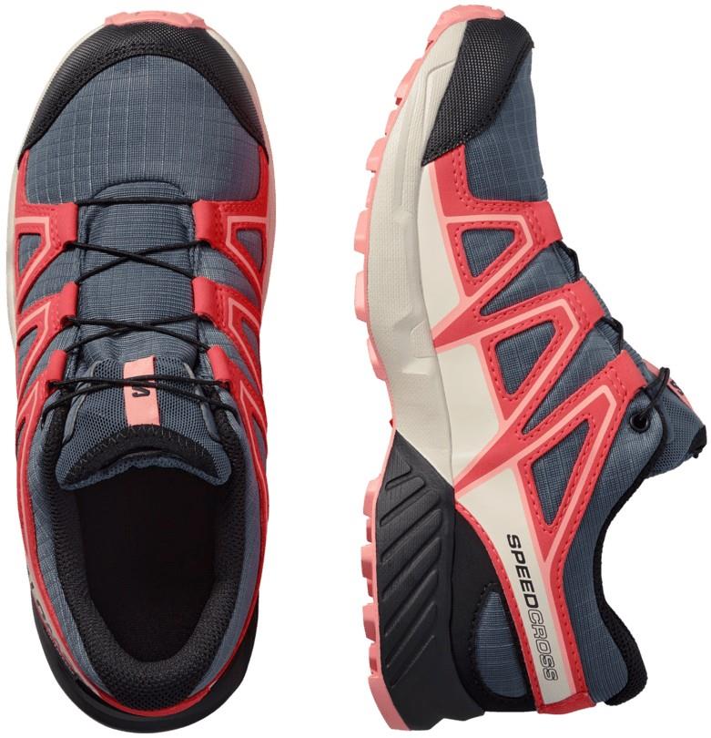Speedcross WTPF - Junior - grisaille / hushed violet / rouge red 1