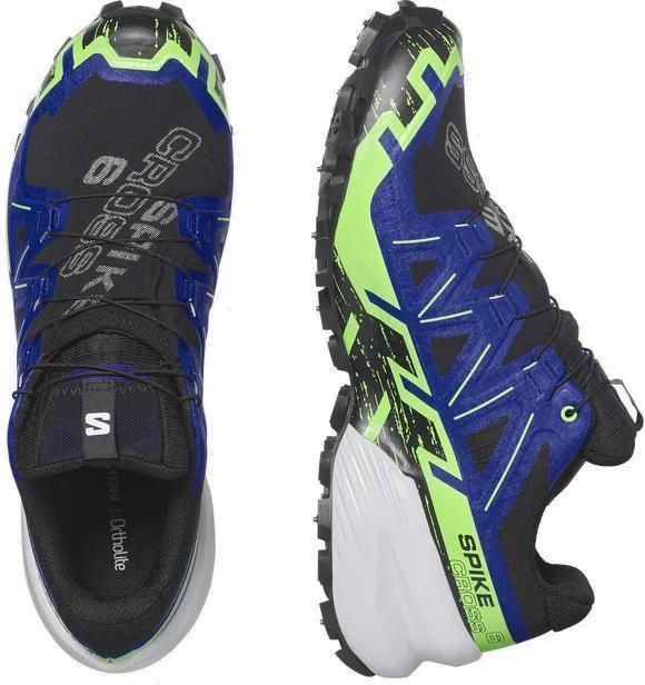 Spikecross 6 GTX - Unisex - Black / Surf The Web / Green Gecko 2
