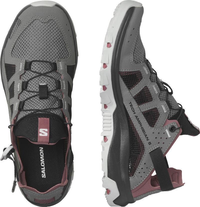 Techamphibian 5 - Womens - Pewter / Black / Wild Ginger 4