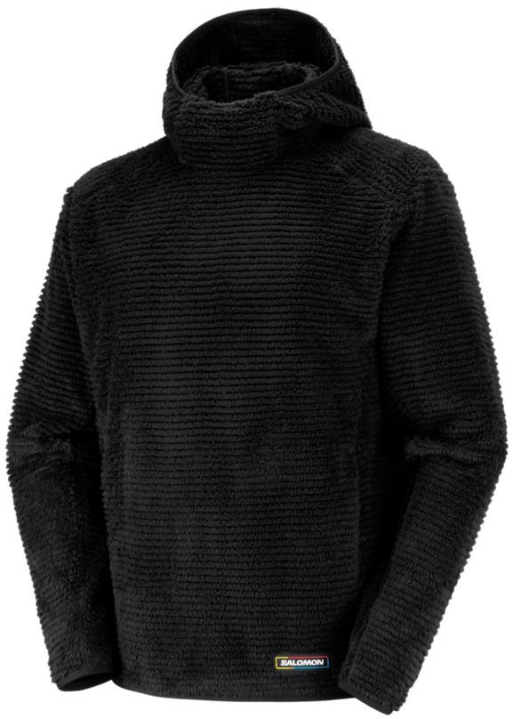 Thernova Fleece Hood - Mens - deep black 1