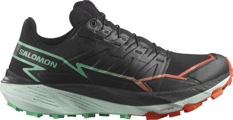 Thundercross - Womens - black / cherry tomato / electric green 1