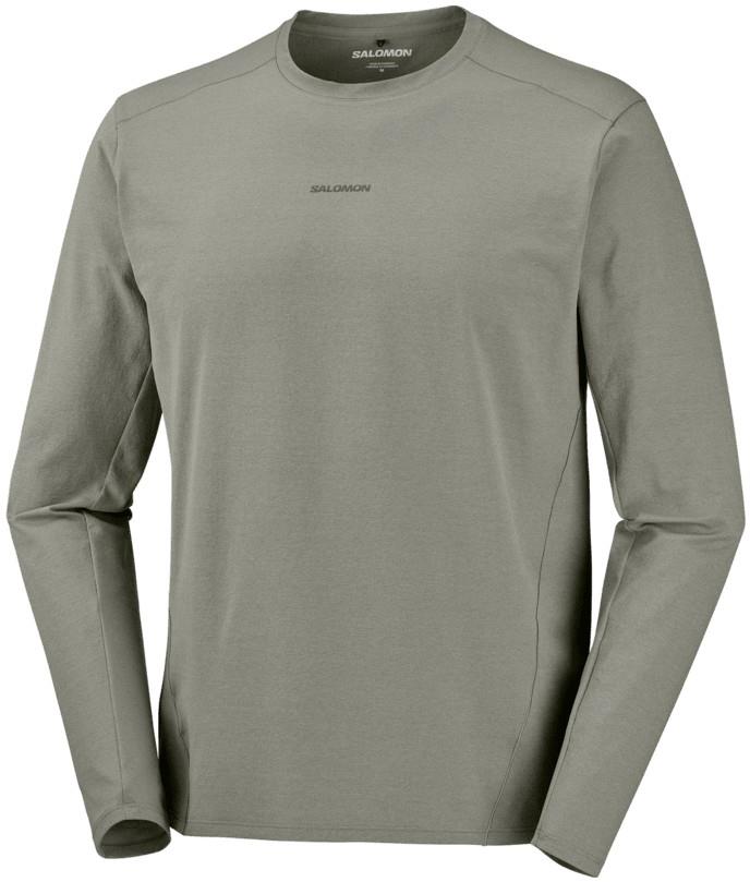 Trackline LS Tee - Mens - castor gray 1