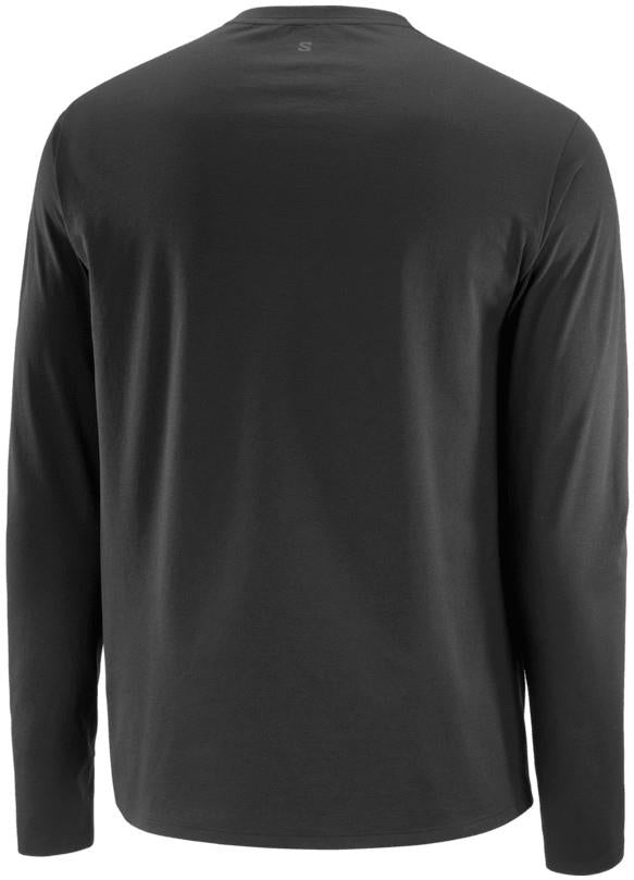 Trackline LS Tee - Mens - deep black 1