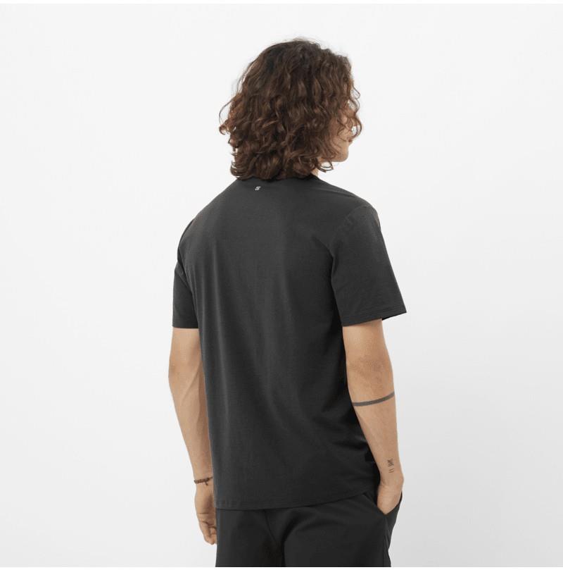 Trackline SS Tee - Mens - deep black 1