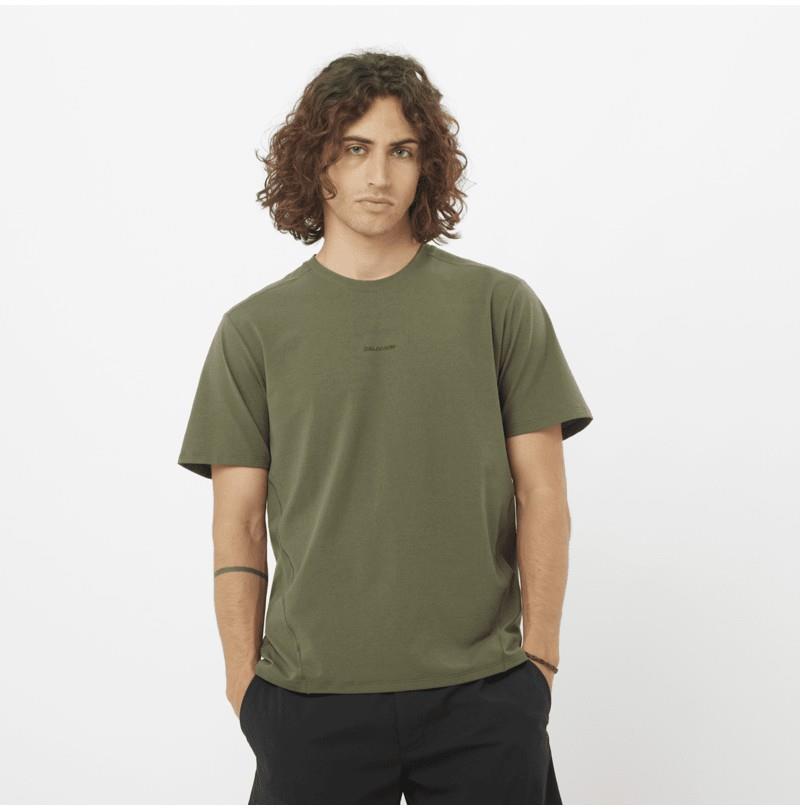 Trackline SS Tee - Mens - grape leaf 1