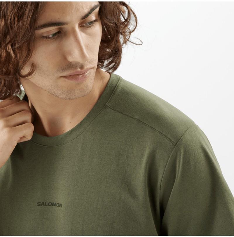 Trackline SS Tee - Mens - grape leaf 1
