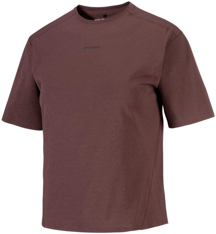 Trackline SS Tee - Womens - coffee bean 1