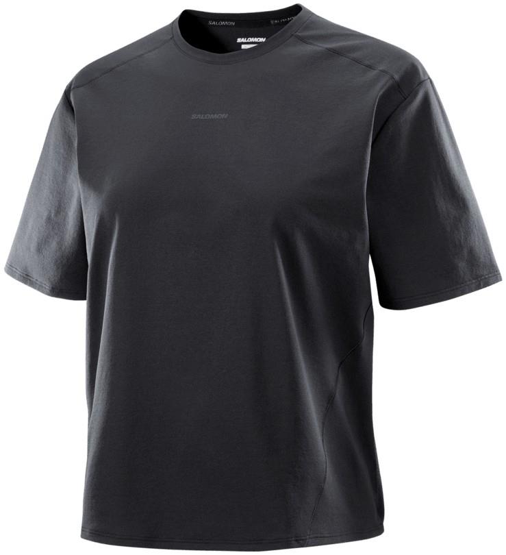 Trackline SS Tee - Womens - deep black 1
