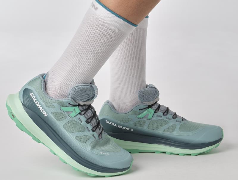 Ultra Glide 2 GTX - Womens - Stone Blue / Yucca / Biscay Green 7