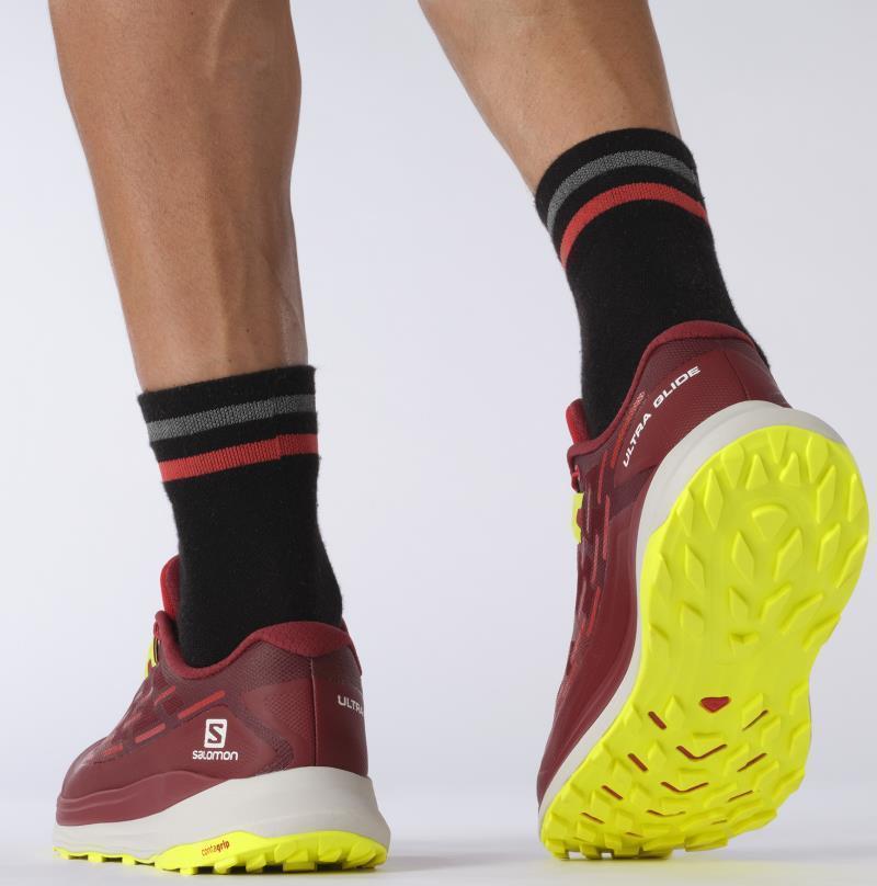 Ultra Glide - Mens - Biking Red / Lunar Rock / Evening Primrose 6