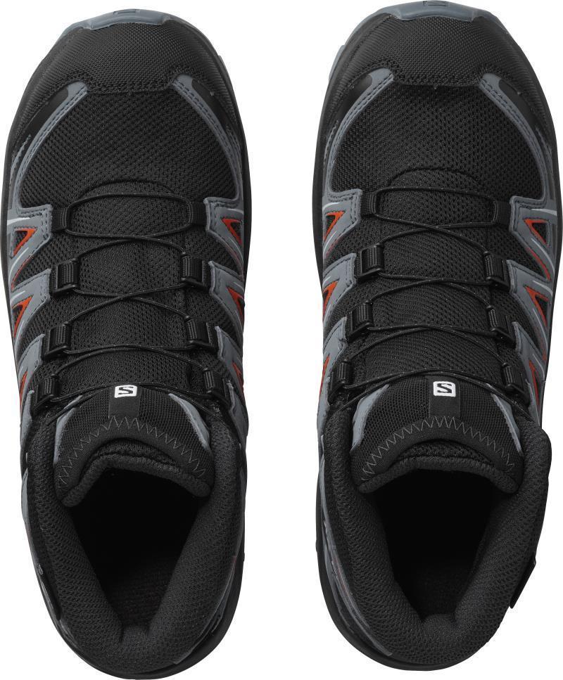 XA Pro 3D Mid CSWP - Junior - Black / Stormy Weather / Cherry Tomato 2