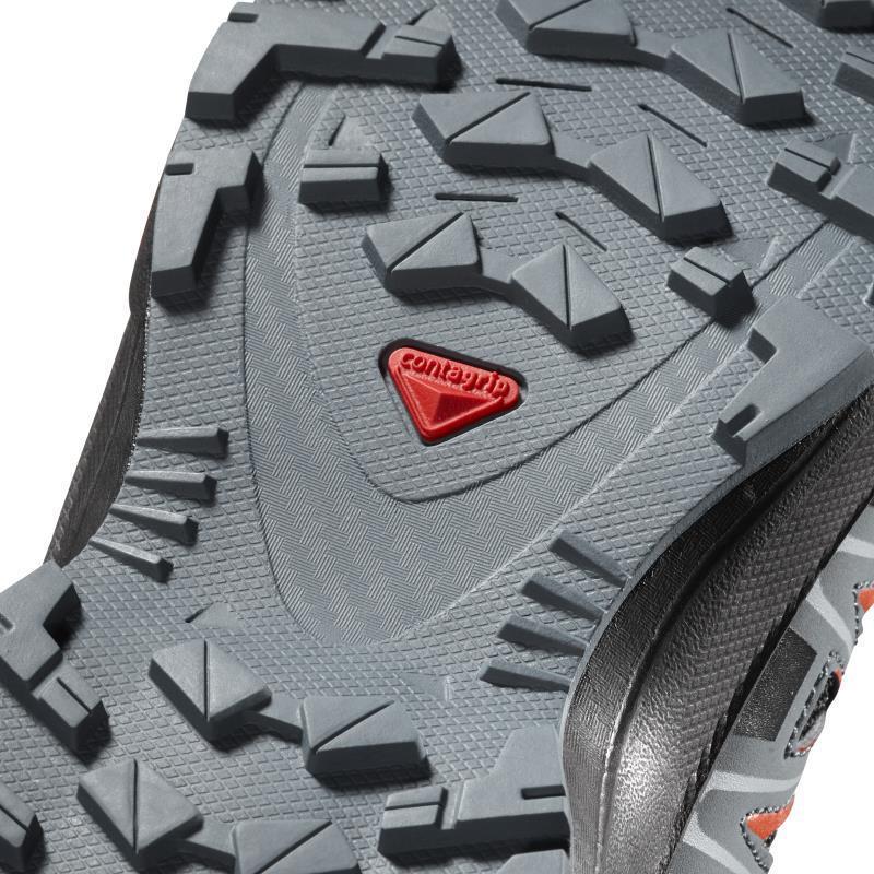 XA Pro 3D Mid CSWP - Junior - Black / Stormy Weather / Cherry Tomato 4