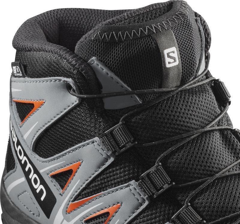 XA Pro 3D Mid CSWP - Junior - Black / Stormy Weather / Cherry Tomato 5