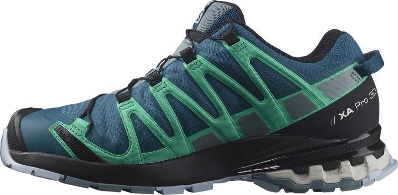 XA Pro 3D V8 GTX - Womens - Legion Blue / Trooper / Mint Leaf 3