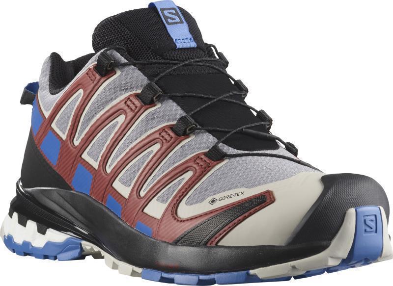 XA Pro 3D V8 GTX - Womens - Monument / Amparo Blue / Madder Brown 1