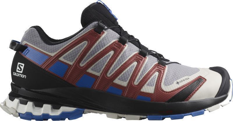 XA Pro 3D V8 GTX - Womens - Monument / Amparo Blue / Madder Brown 2
