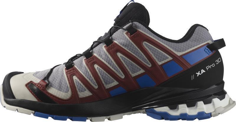 XA Pro 3D V8 GTX - Womens - Monument / Amparo Blue / Madder Brown 3