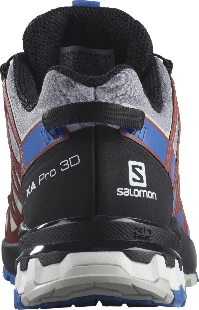 XA Pro 3D V8 GTX - Womens - Monument / Amparo Blue / Madder Brown 5