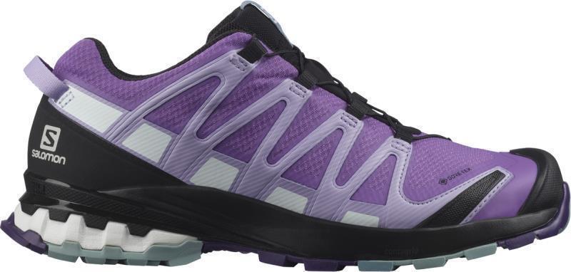 XA Pro 3D V8 GTX - Womens - Royal Lilac / Lavender / Slate 4