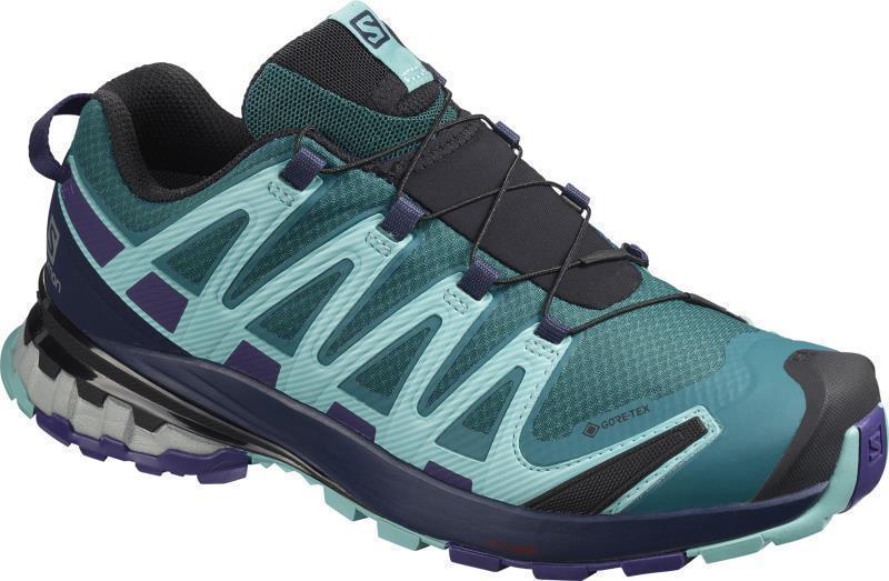 XA Pro 3D V8 GTX - Womens - Shaded Spruce / Evening Blue / Meadowbrook 1