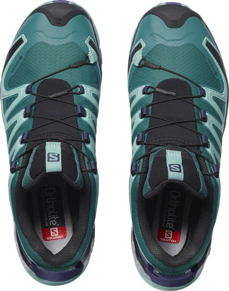 XA Pro 3D V8 GTX - Womens - Shaded Spruce / Evening Blue / Meadowbrook 3