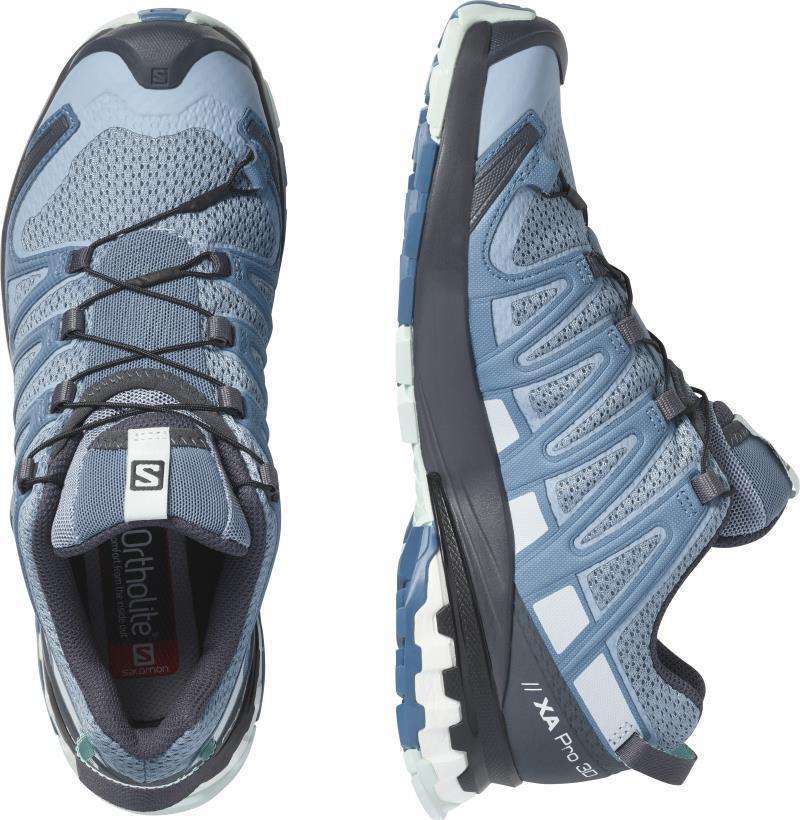 XA Pro 3D V8 - Womens - Ashley Blue / Ebony / Opal Blue 5
