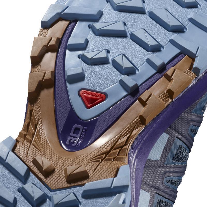 XA Pro 3D V8 - Womens - Poseidon / Violet Indigo / Forever Blue 6