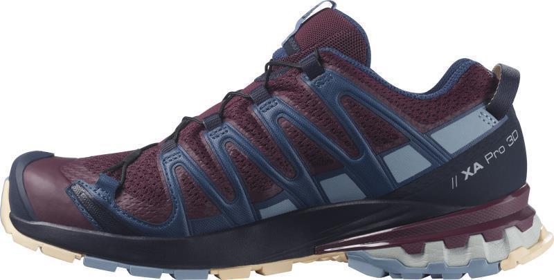 XA Pro 3D V8 - Womens - Wine Tasting / Night Sky / Almond Cream 4