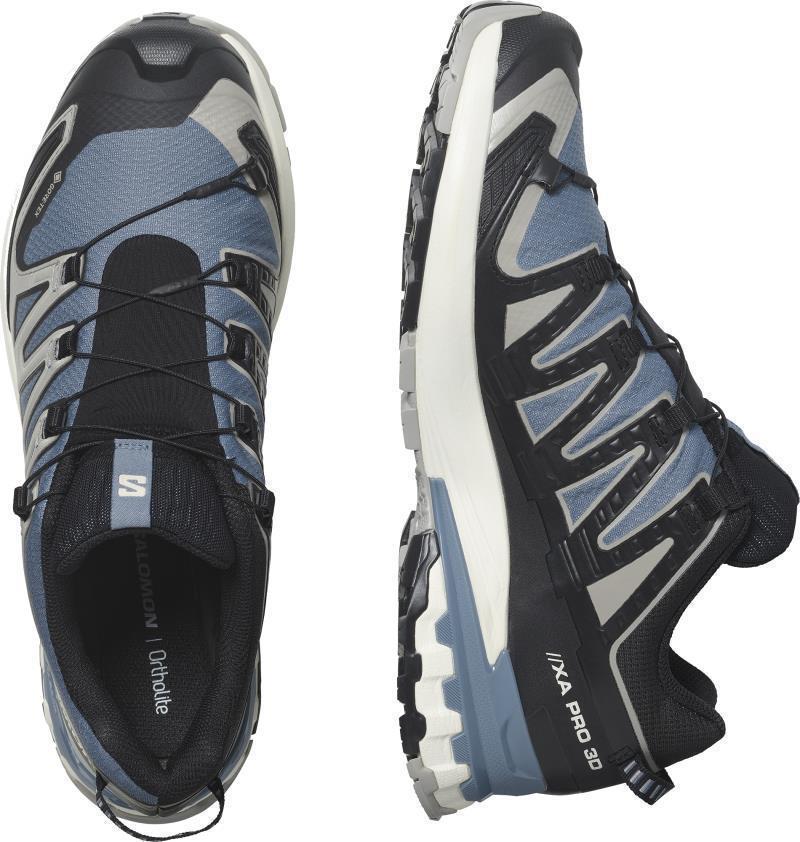 XA Pro 3D V9 GTX - Mens - Flint Stone / Black / Ghost Gray 4