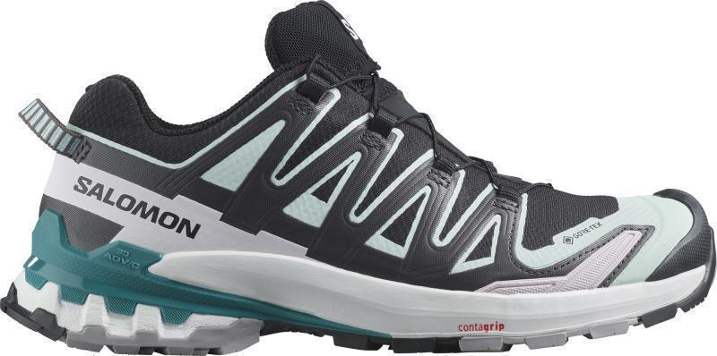 XA Pro 3D V9 GTX - Womens - Black / Bleached Aqua / Harbor Blue 1