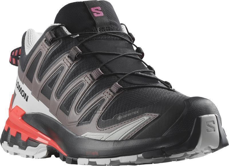 XA Pro 3D V9 GTX - Womens - Black / Pink Glo / Fiery Coral 2