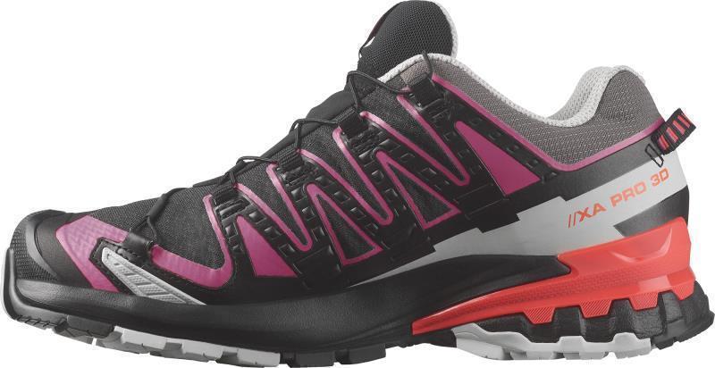 XA Pro 3D V9 GTX - Womens - Black / Pink Glo / Fiery Coral 3