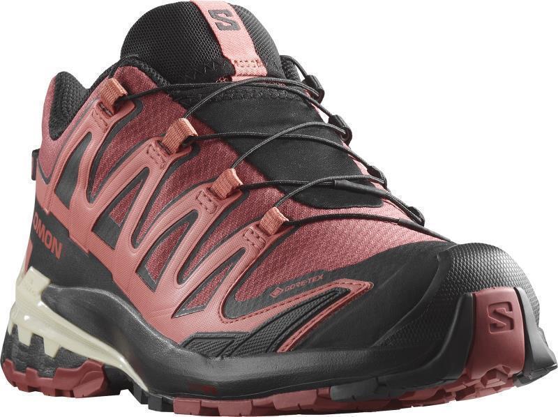 XA Pro 3D V9 GTX - Womens - Cow Hide / Black / Faded Rose 2