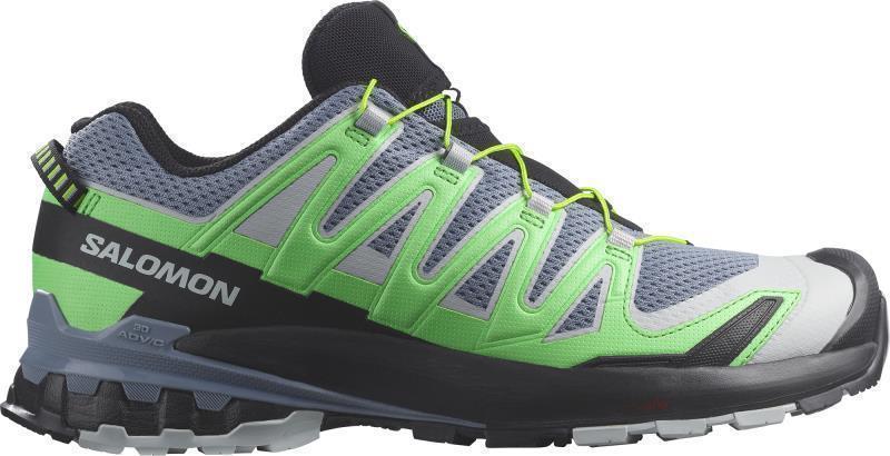 XA Pro 3D V9 - Mens - Flint Stone / Green Gecko / Black 1