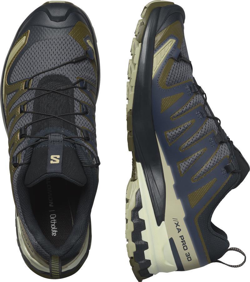 XA Pro 3D V9 - Mens - India Ink / Olive Night / Aloe Wash 4