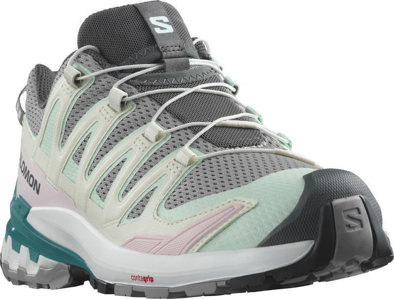 XA Pro 3D V9 - Womens - Gull / White / Bleached Aqua 2