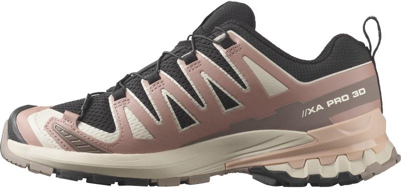 XA Pro 3D V9 - Womens - black / burlwood / mahogany rose 1